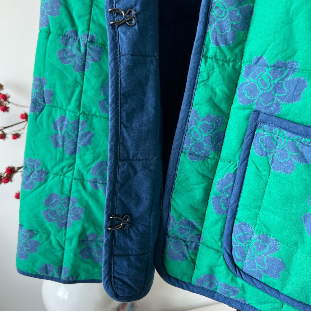NWT Free People - Chloe Floral Print Padded Jacket (in Grass Combo) - XS - Picture 6 of 10